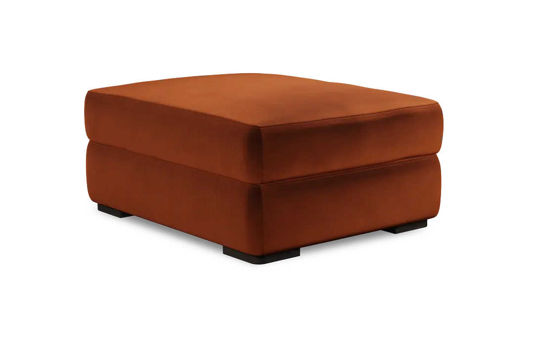 Edgewater Joya Orange Ottoman Edgewater Joya Orange Ottoman