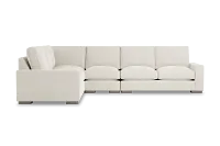 Edgewater Elite Ivory Medium Two-arm Sectional