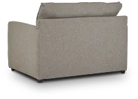 Asheville Brown Fabric Innerspring Sleeper