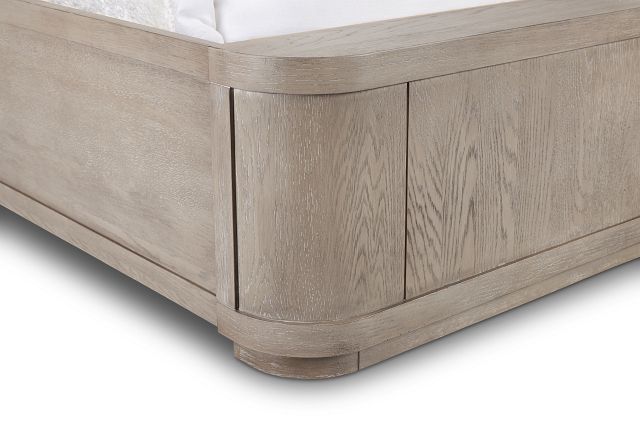 Soho Light Tone Platform Bed