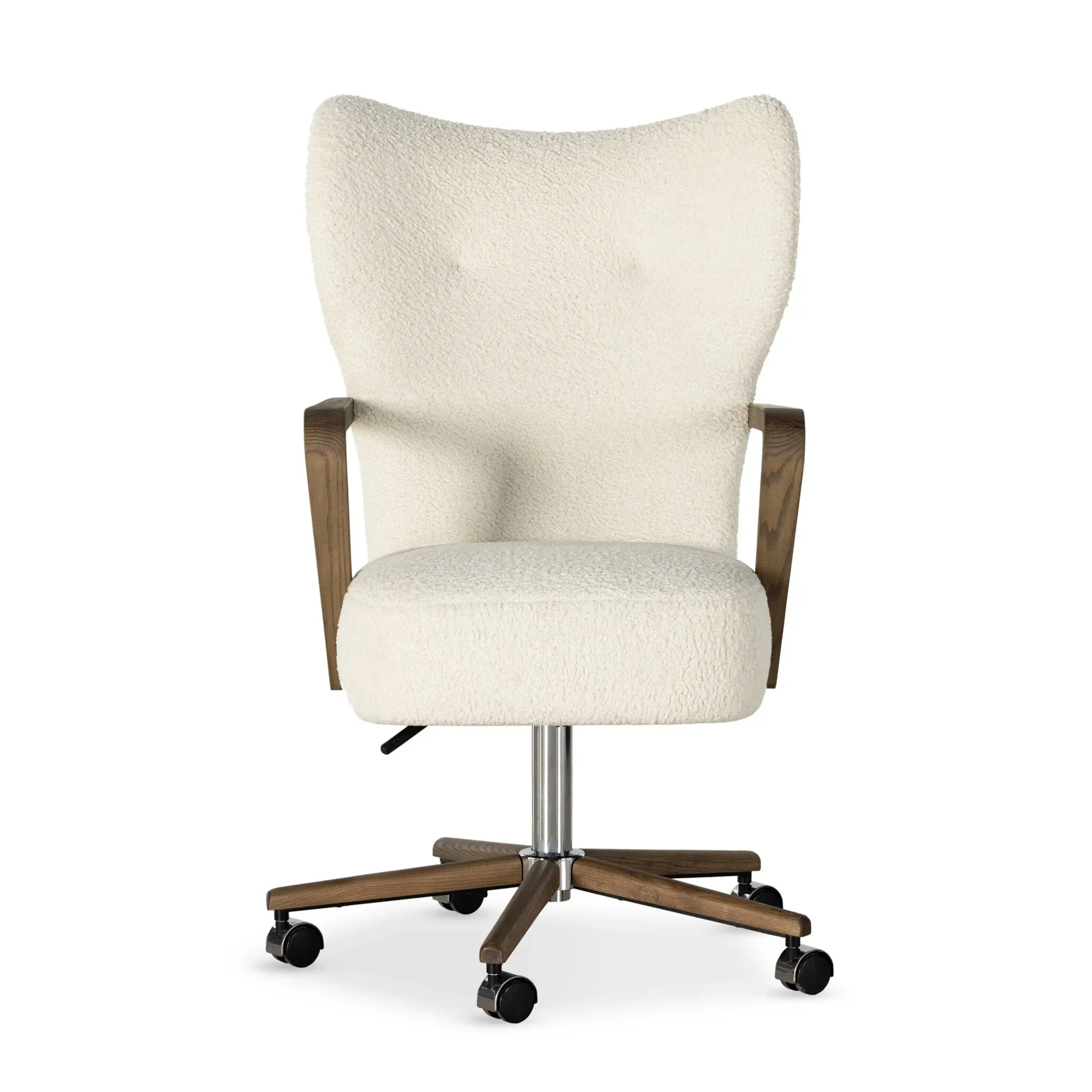 Four Hands Melrose Ivory Uph Desk Chair
