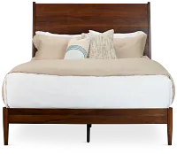 Palmdale Dark Tone Platform Bed