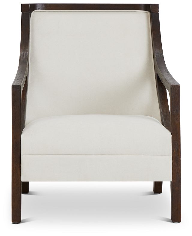 Hopkins Light Beige Fabric Accent Chair
