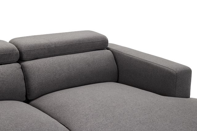 Trenton Dark Gray Fabric Right Chaise Sectional (8)