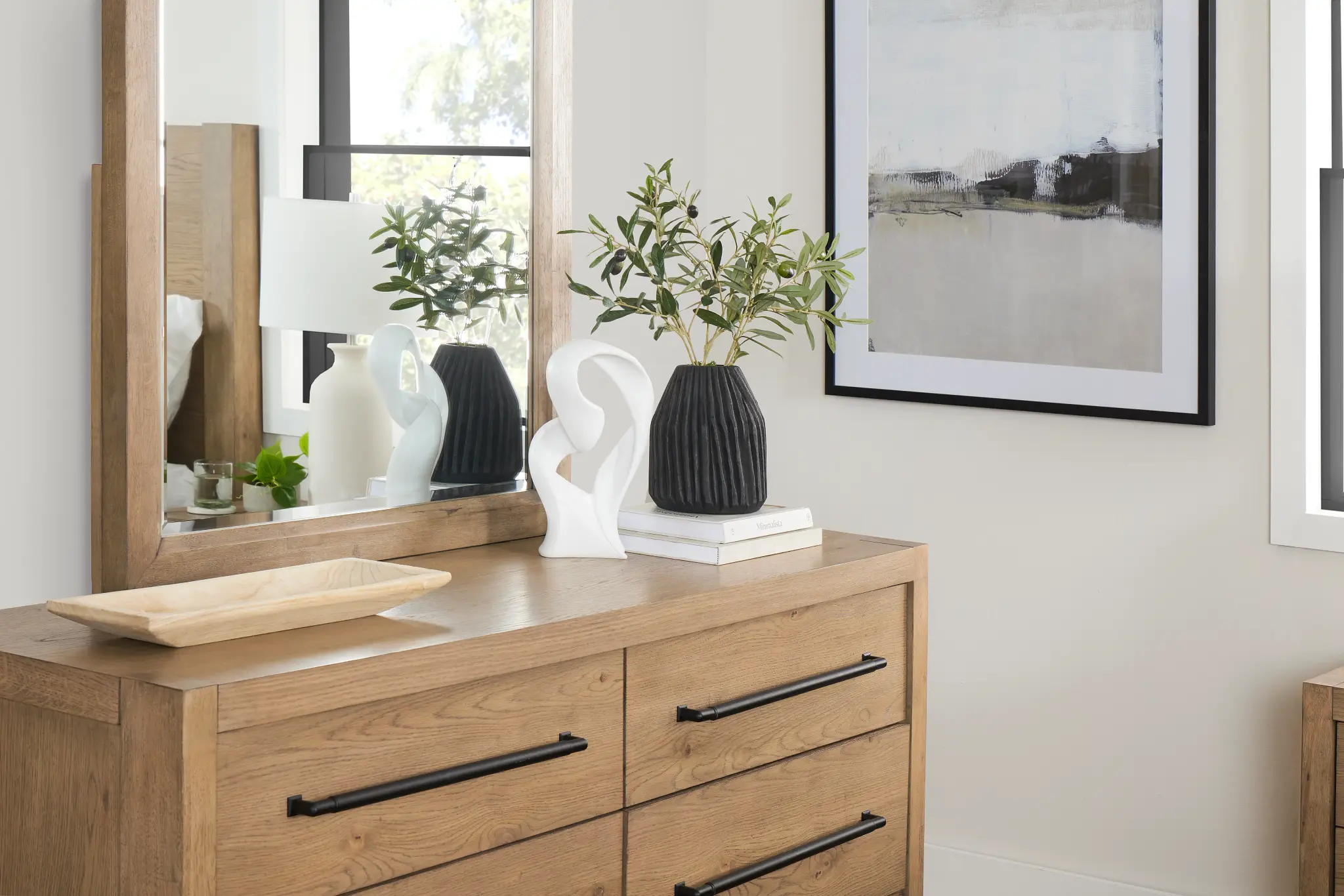 Tahoe Light Tone Dresser & Mirror Tahoe Light Tone Dresser & Mirror