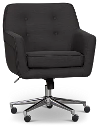 Adeline Dark Gray Desk Chair