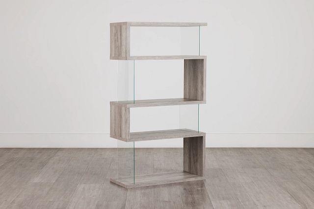 Carter Gray Open Bookcase