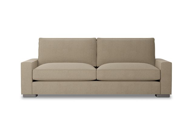 Edgewater Elite Taupe 96" Sofa W/ 2 Cushions