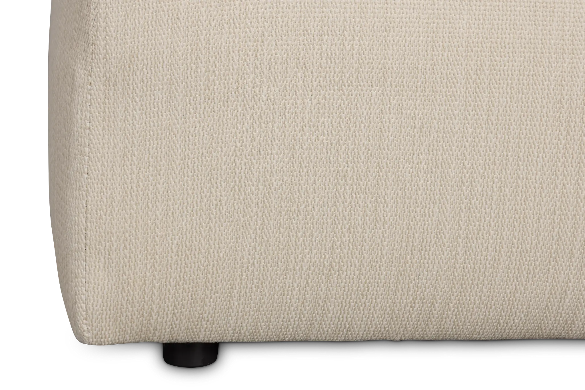 Rhodes Beige Fabric Ottoman Rhodes Beige Fabric Ottoman