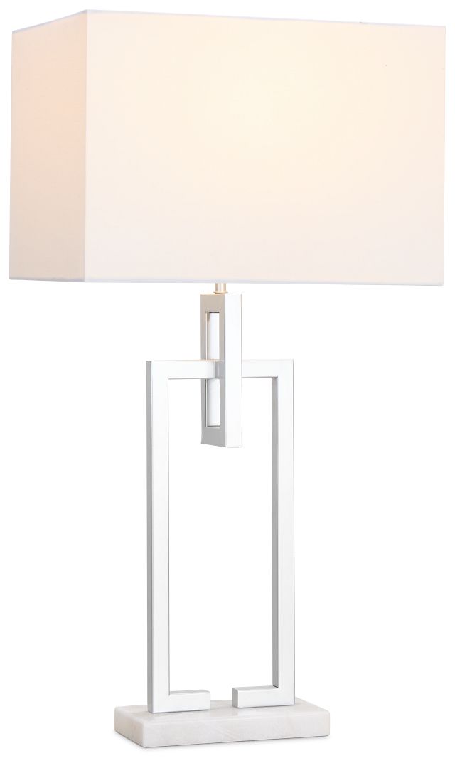Celena Silver Table Lamp
