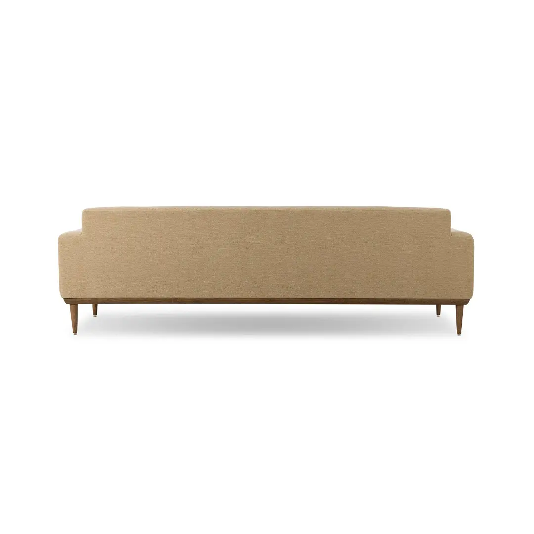Four Hands Saro Beige Fabric Sofa Four Hands Saro Beige Fabric Sofa