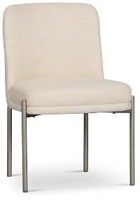 Avondale Light Beige Upholstered Side Chair