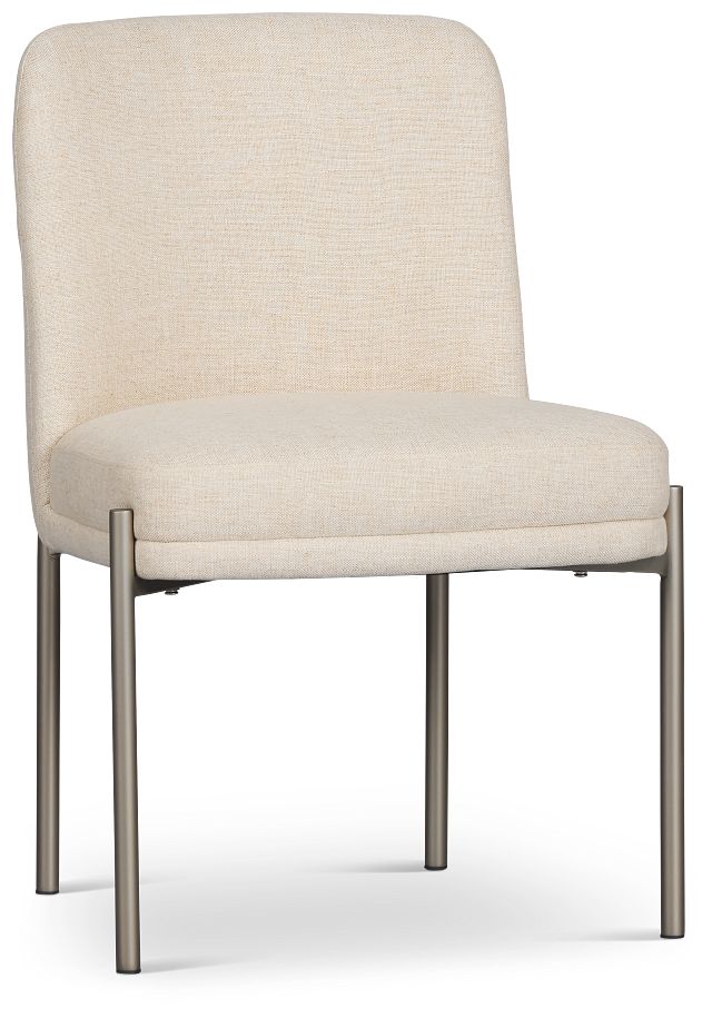 Avondale Light Beige Upholstered Side Chair