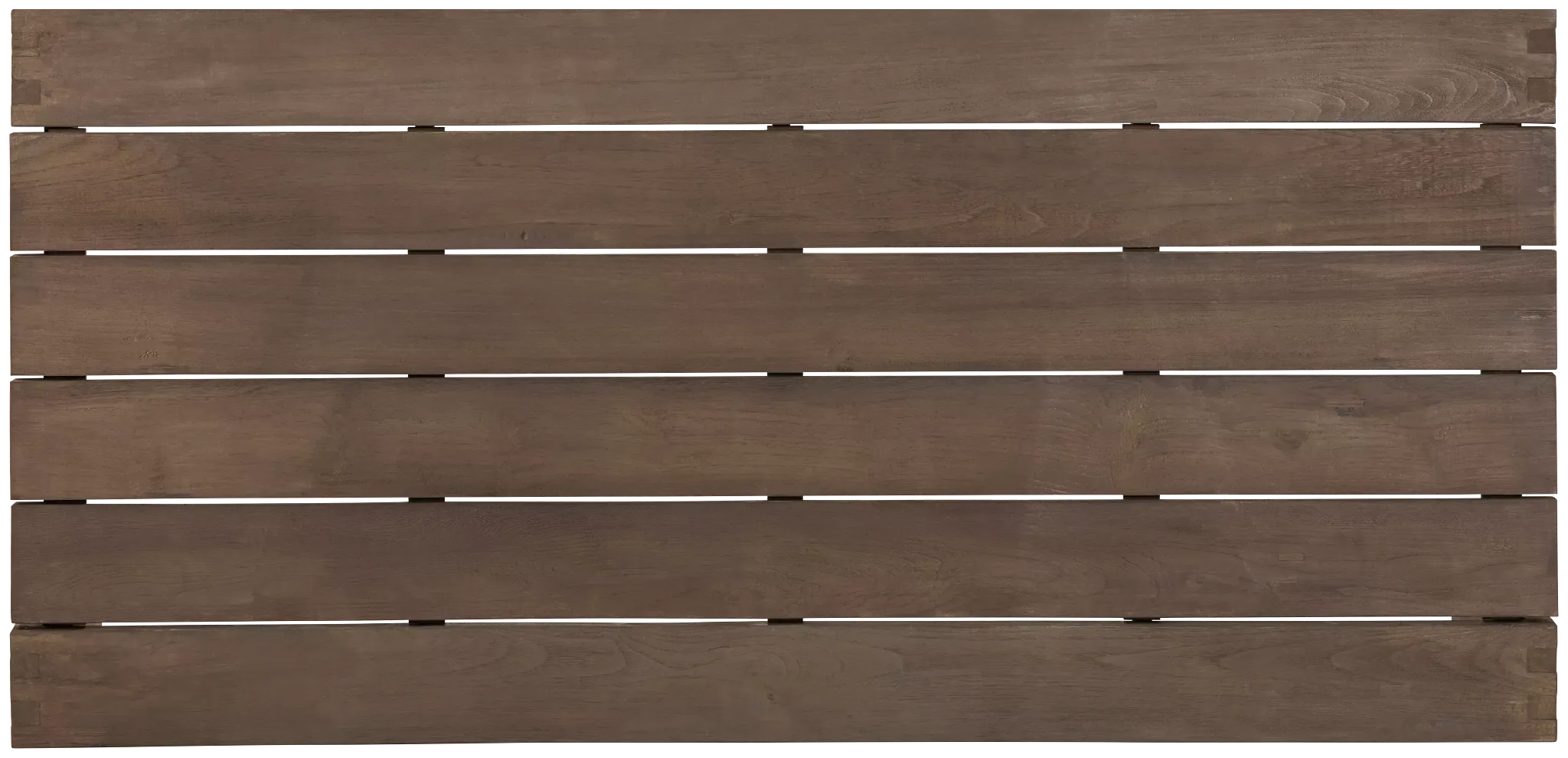 Linear Teak 82" Rectangular Table