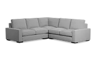 Edgewater Delray Light Gray Small Two-arm Sectional