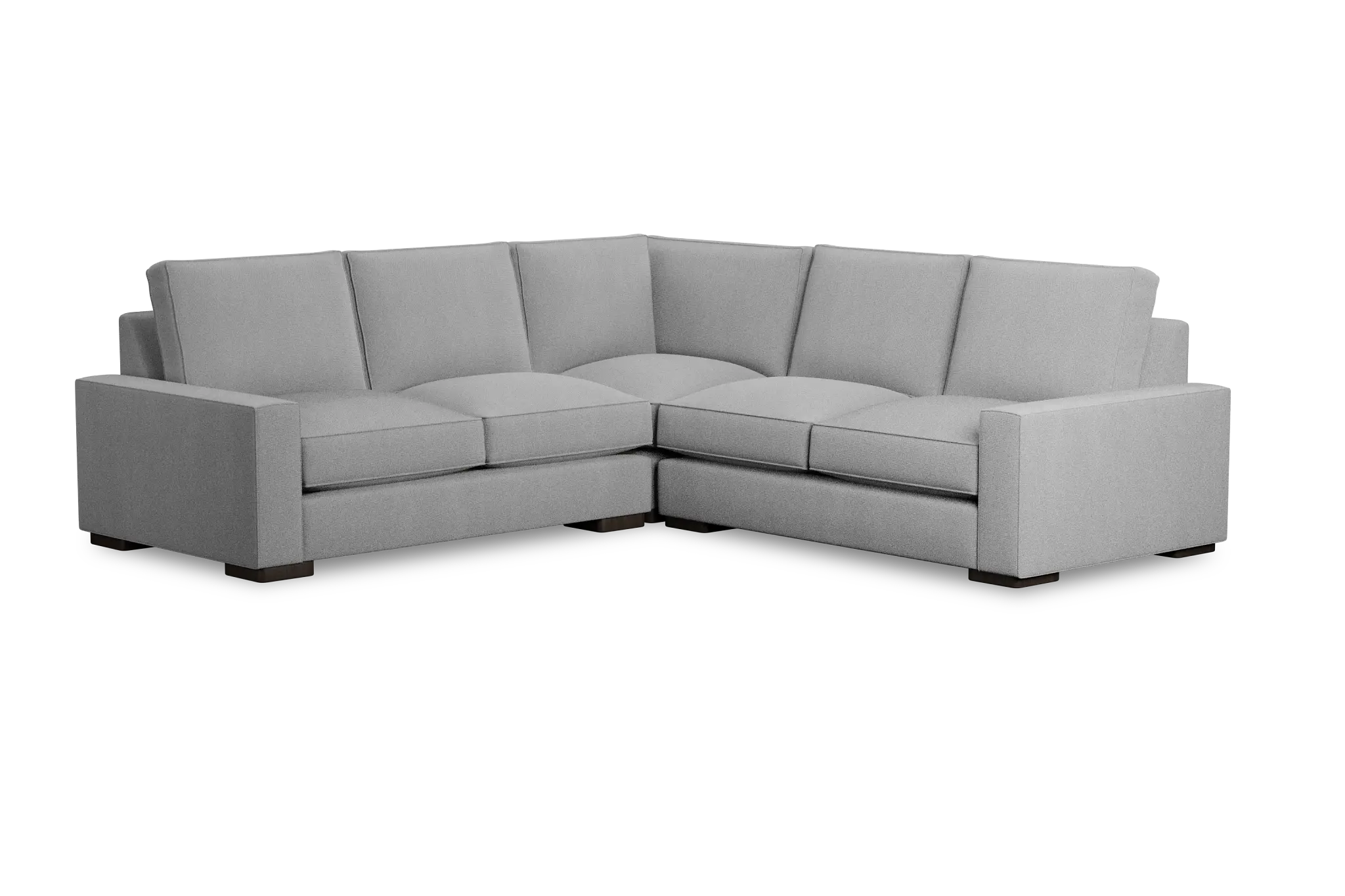 Edgewater Delray Light Gray Small Two-arm Sectional Edgewater Delray Light Gray Small Two-arm Sectional