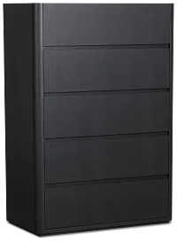 Nomad Black Drawer Chest