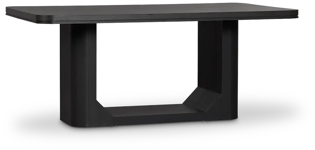 Emory Black Rectangular Table Emory Black Rectangular Table