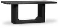 Emory Black Rectangular Table