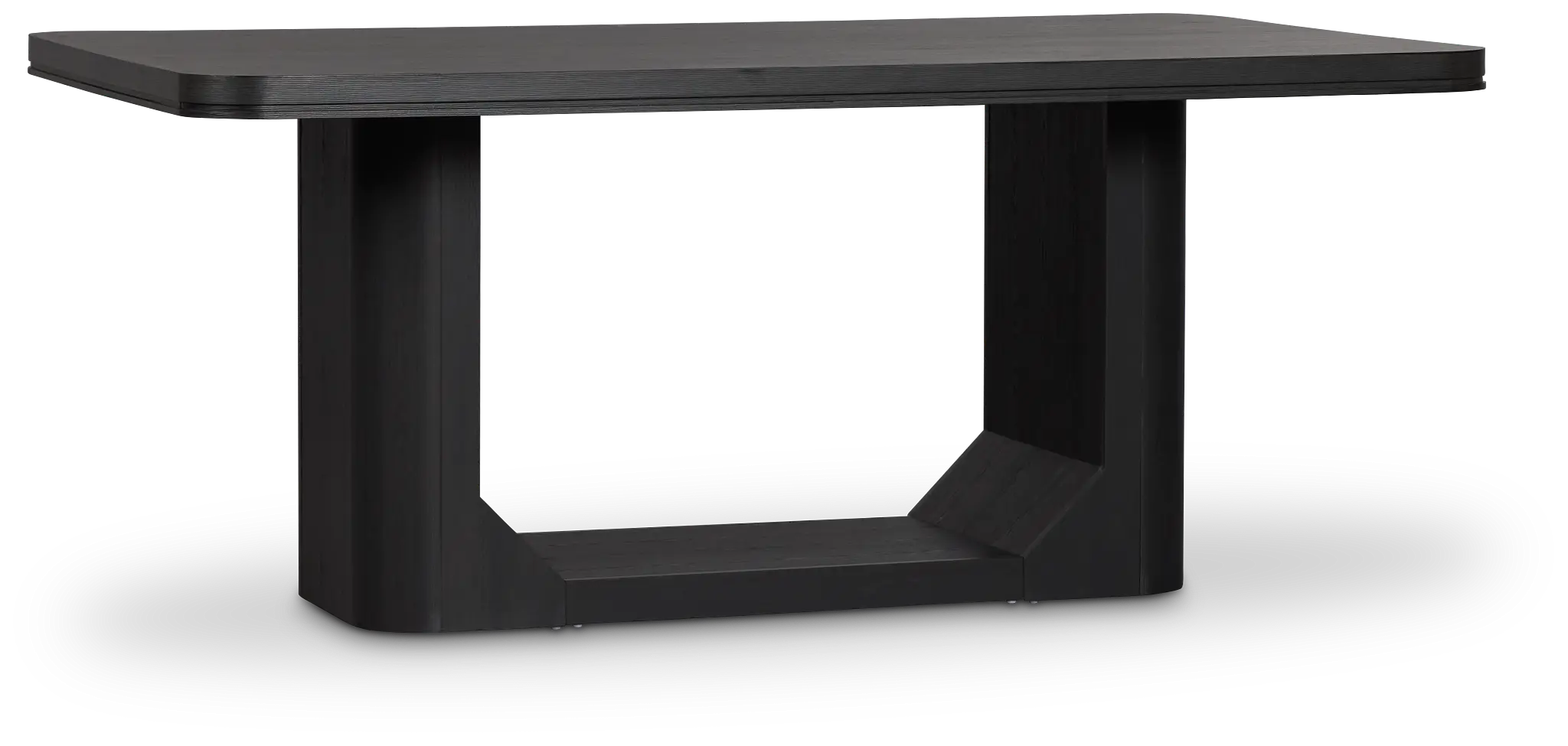 Emory Black Rectangular Table Emory Black Rectangular Table