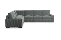 Edgewater Lucy Navy Large Two-arm Sectional