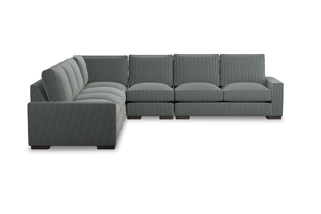 Edgewater Lucy Navy Large Two-arm Sectional