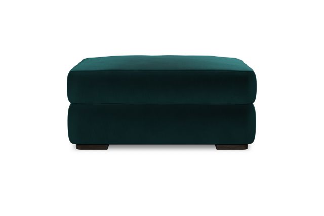 Edgewater Joya Teal Ottoman