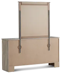 Blueridge Light Tone Dresser & Mirror