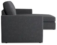 Citymod Dark Gray Fabric Small Right Chaise Sectional