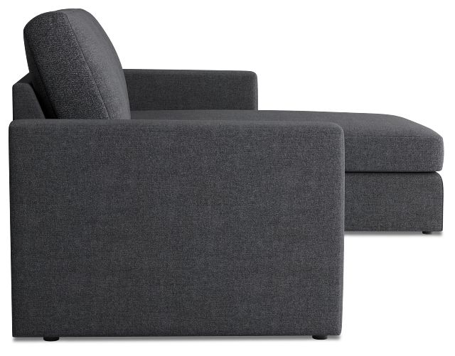Citymod Dark Gray Fabric Small Right Chaise Sectional