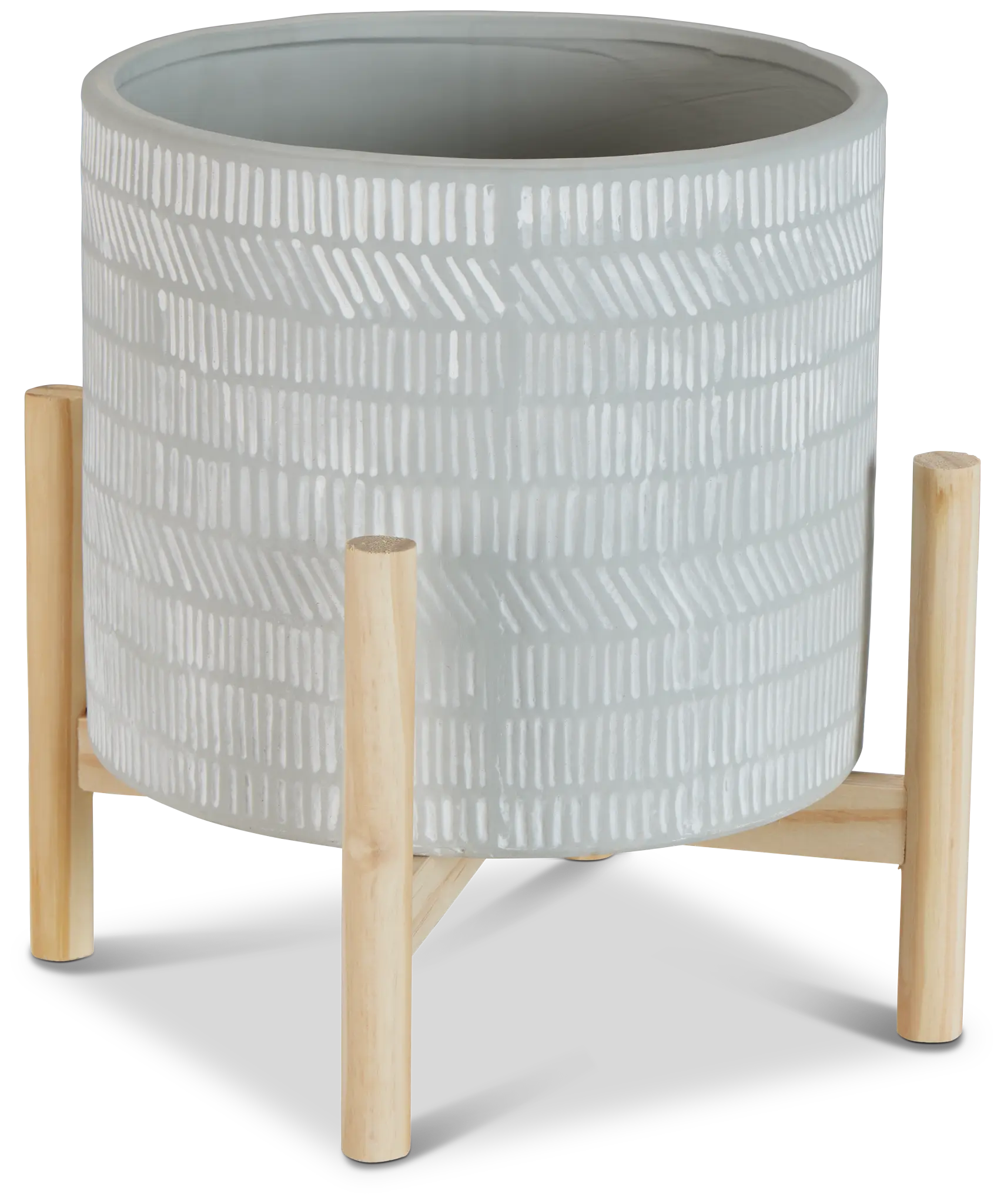 Raine Beige Medium Planter Raine Beige Medium Planter