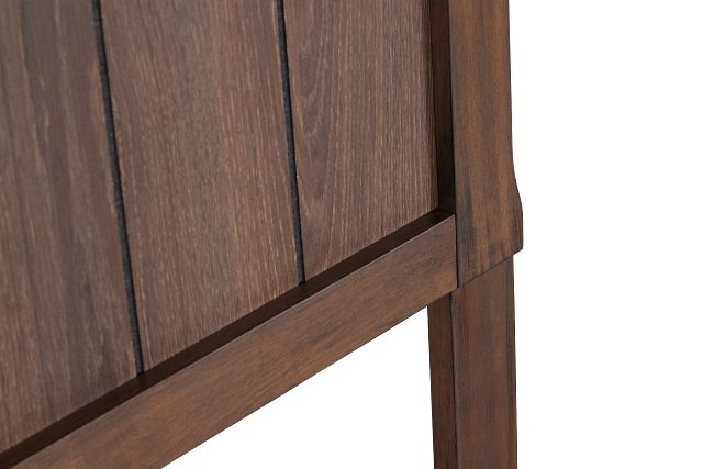 Lancaster Mid Tone Wood Panel Headboard