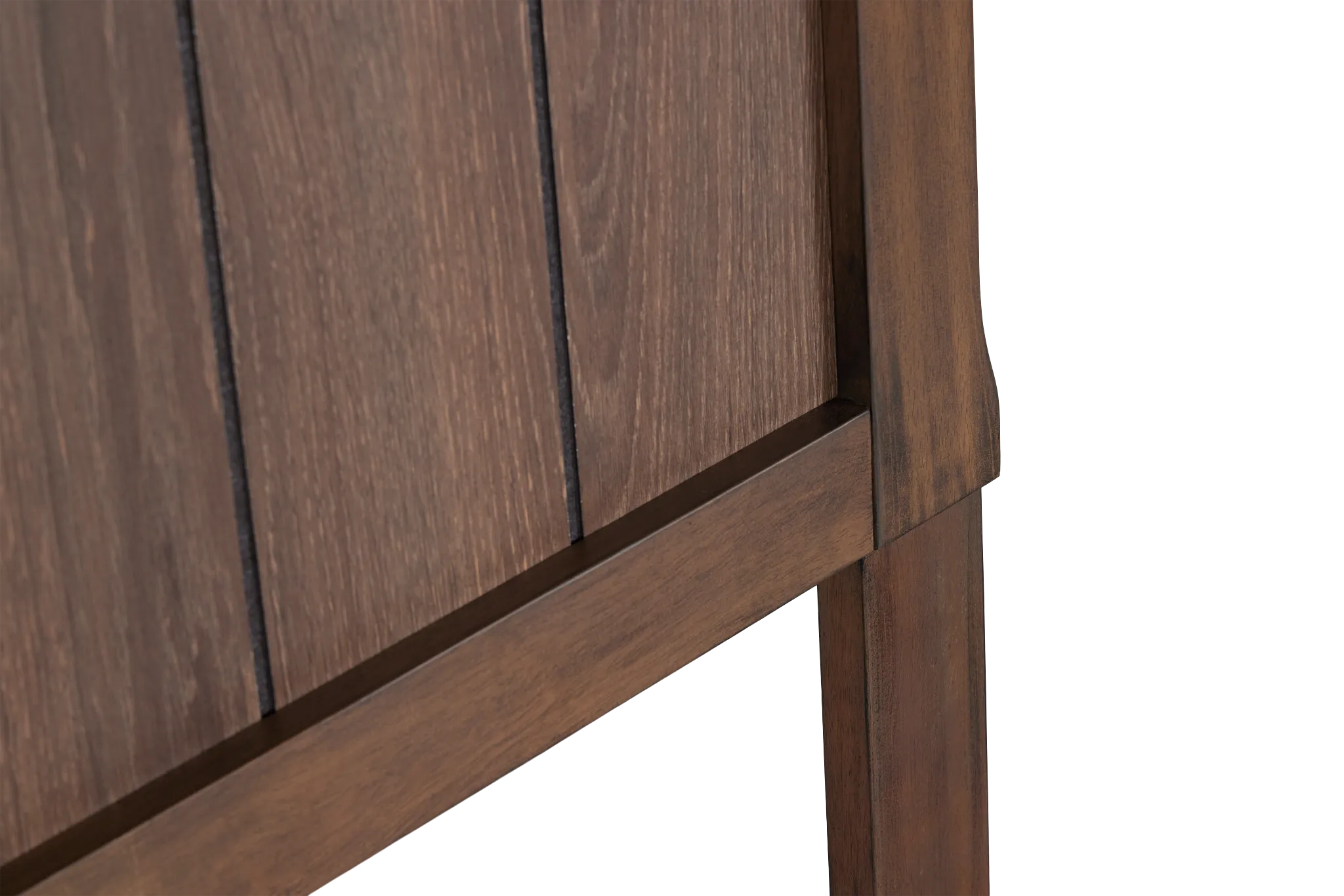 Lancaster Mid Tone Wood Panel Headboard