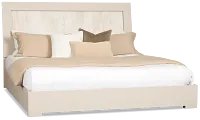 Valencia Light Tone Panel Bed