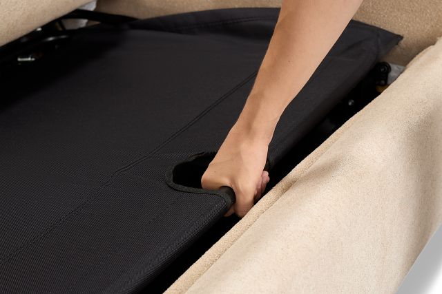 Siesta Elite Taupe Fabric Cooling Memory Foam Sleeper