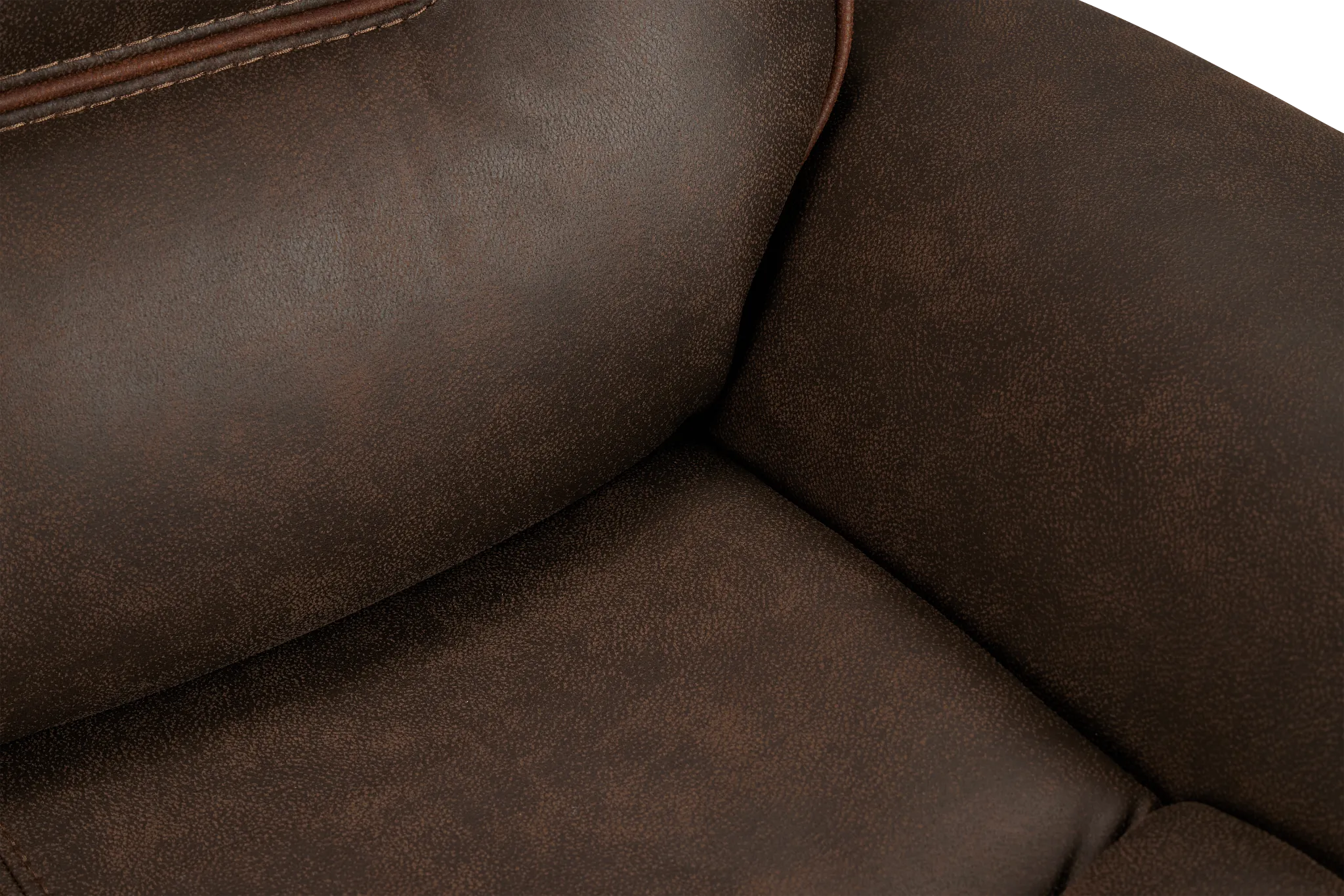 Grayson2 Brown Micro Reclining Sofa