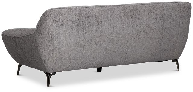 Zoey Dark Gray Fabric Sofa