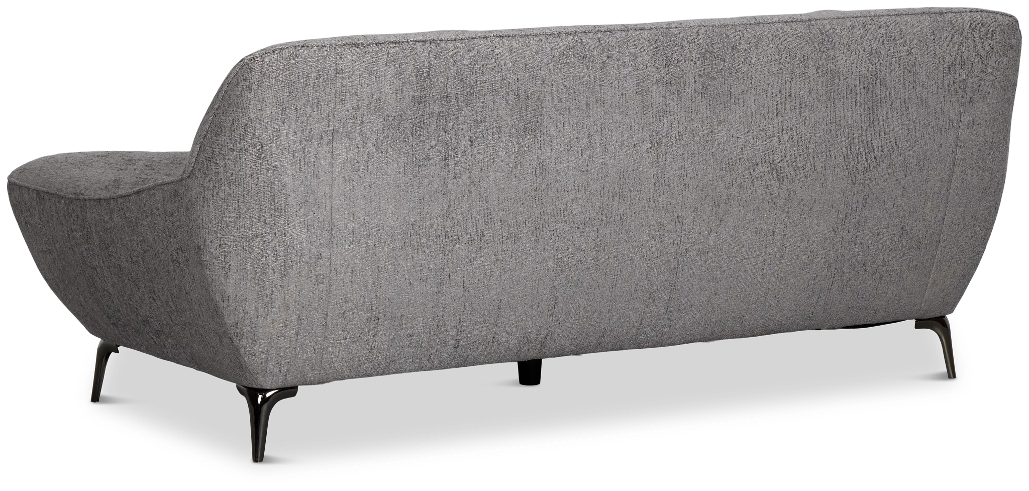 Zoey Dark Gray Fabric Sofa