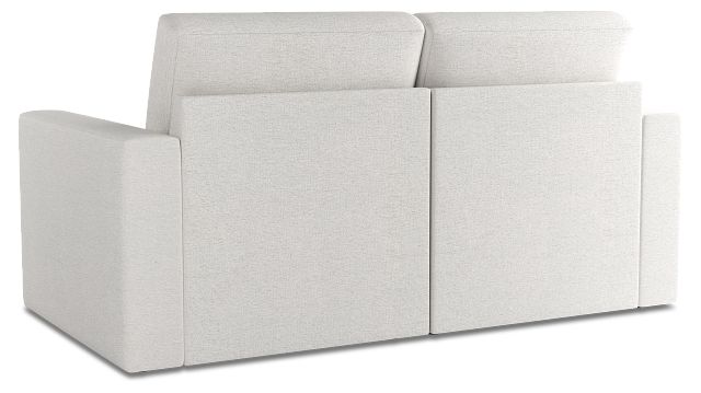 Citymod White Fabric 2-piece Modular Sofa