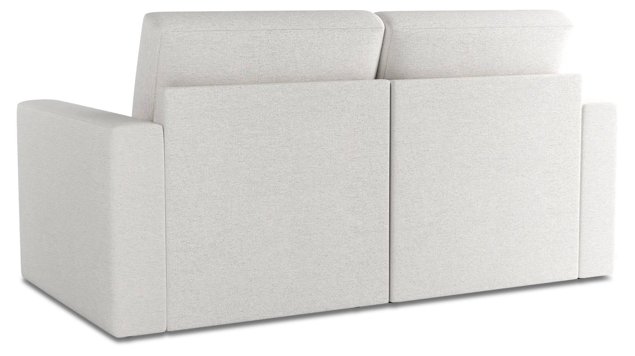Citymod White Fabric 2-piece Modular Sofa Citymod White Fabric 2-piece Modular Sofa