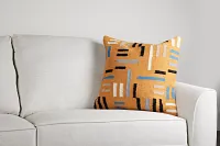 Sole Yellow 22" Accent Pillow