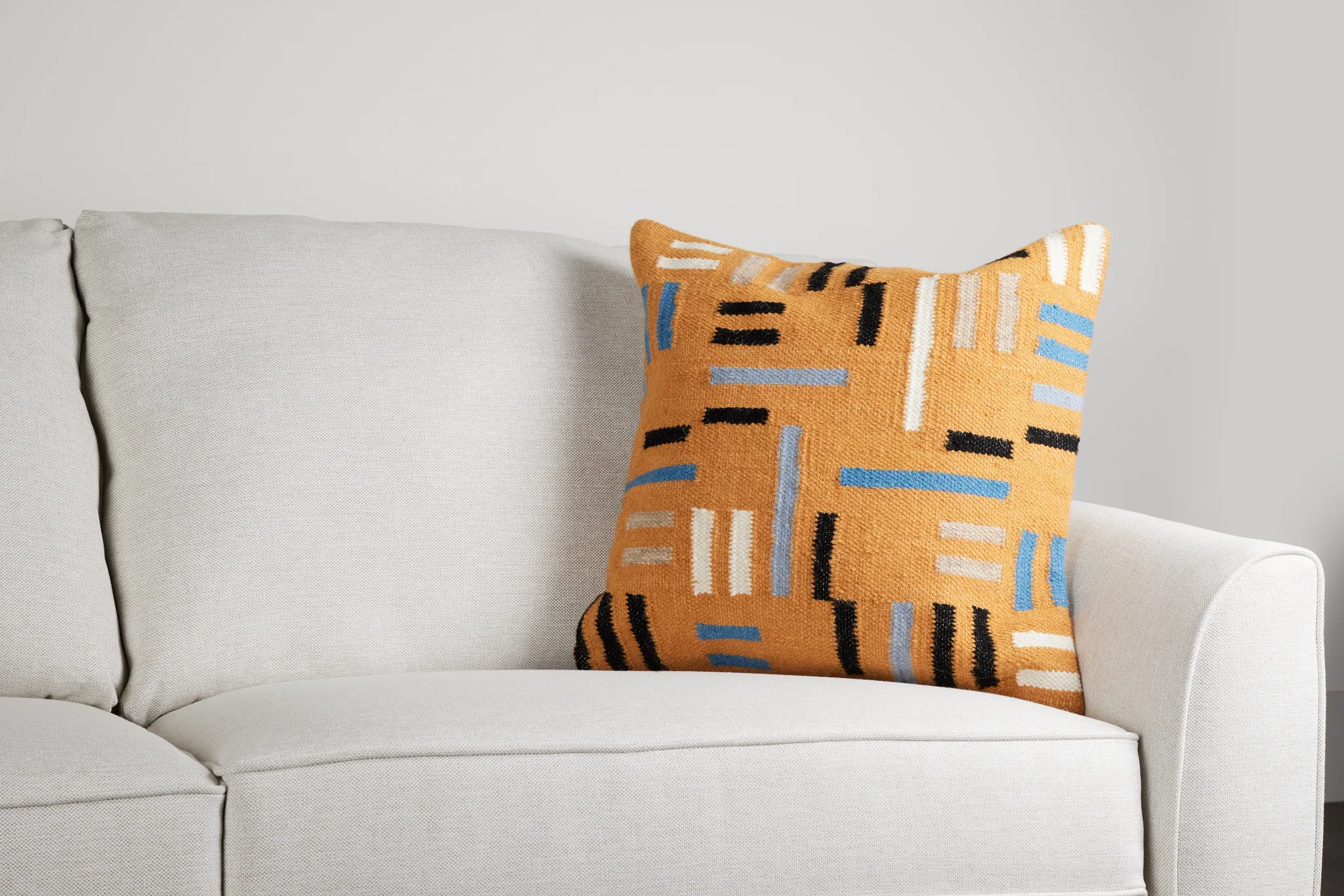 Sole Yellow 22" Accent Pillow