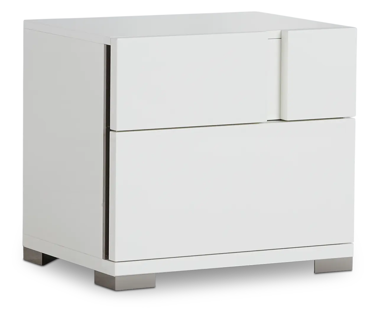Santino White Nightstand Santino White Nightstand