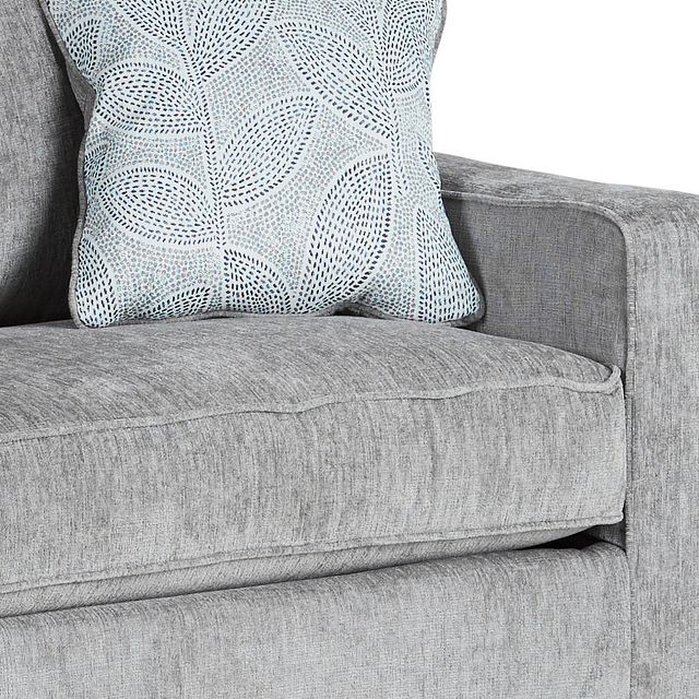 Altari Light Gray Micro Sofa