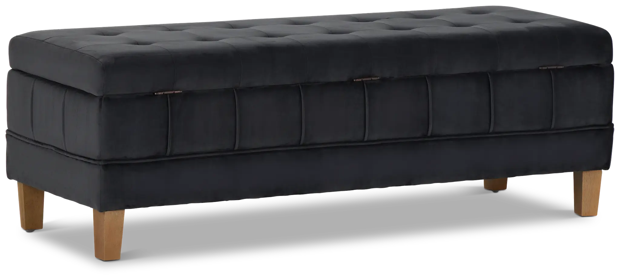Crosby Gray Storage Bench Crosby Gray Storage Bench