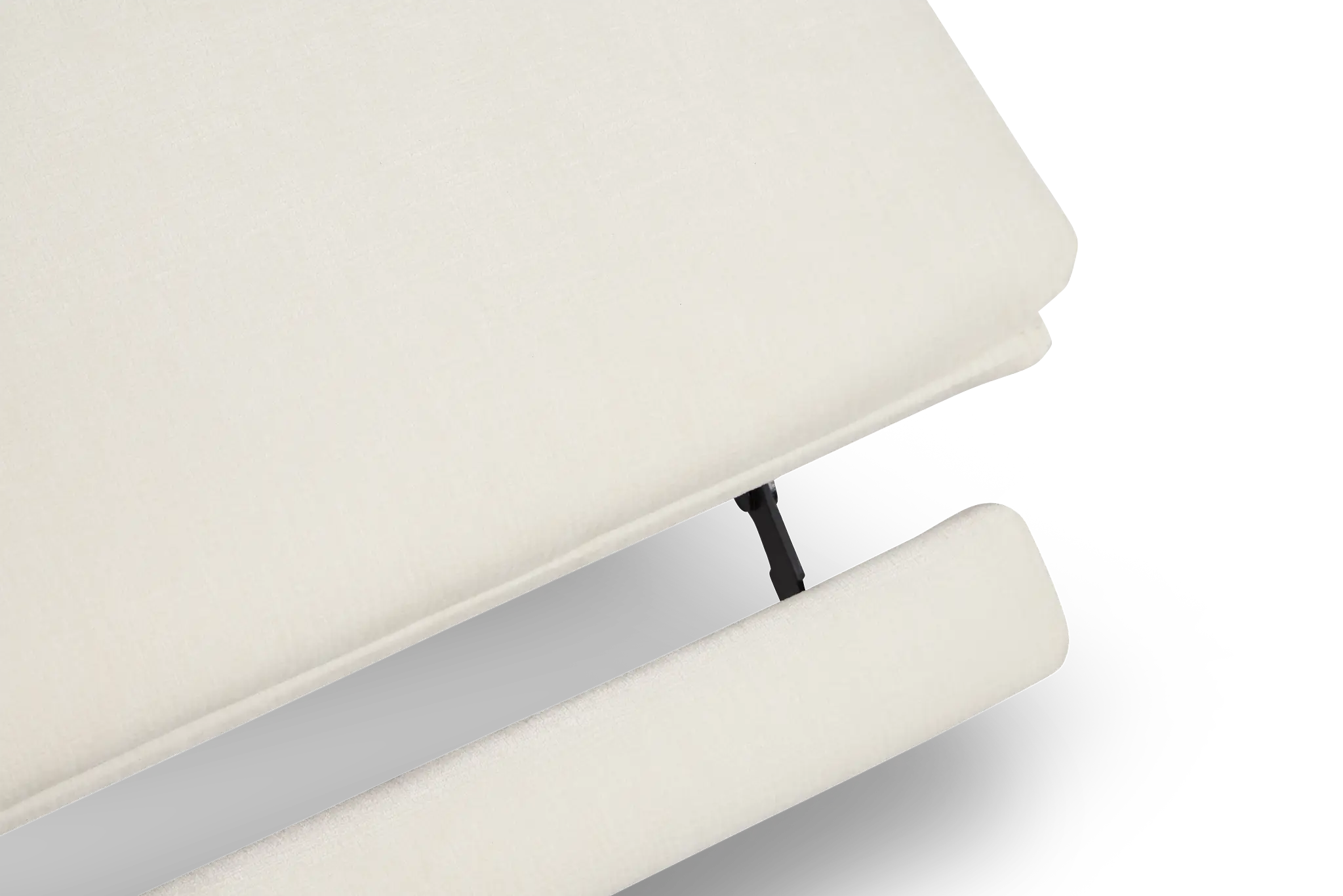 Zuri White Velvet Power Reclining Sofa W/ Power Headrest Zuri White Velvet Power Reclining Sofa W/ Power Headrest