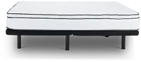 Rest & Renew By Zinus 10" Hybrid Deluxe Adjustable Mattress Set
