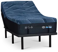 Iseries Nxg3500 13.5" Medium Baselogic Gold Adjustable Base Mattress Set