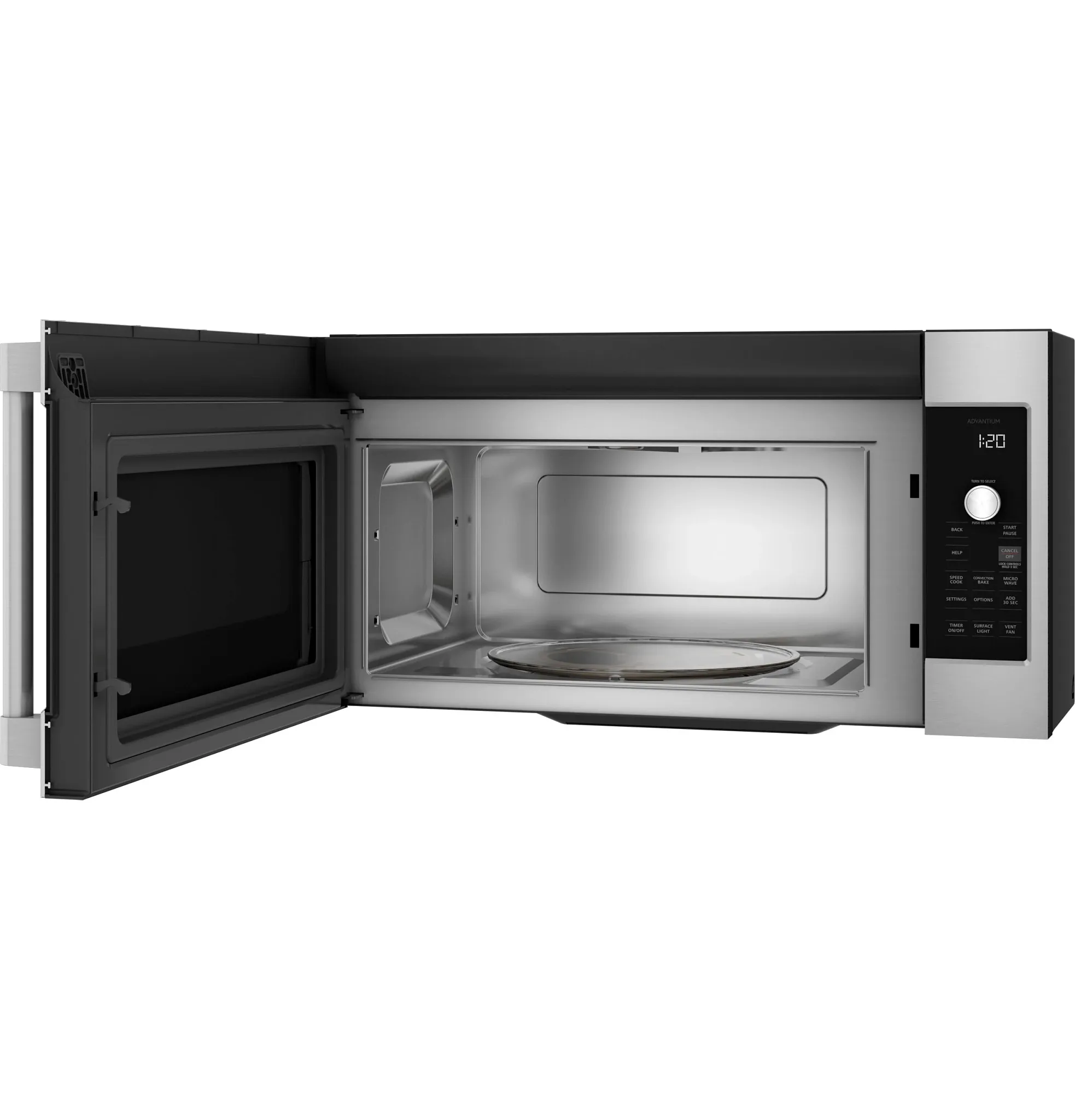 Monogram 1202 Series Stainless Steel Over-the-range Microwave