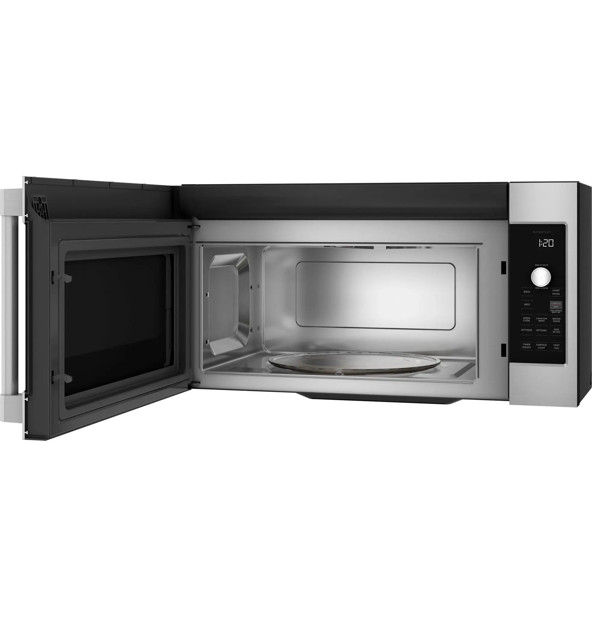 Monogram 1202 Series Stainless Steel Over-the-range Microwave Monogram 1202 Series Stainless Steel Over-the-range Microwave